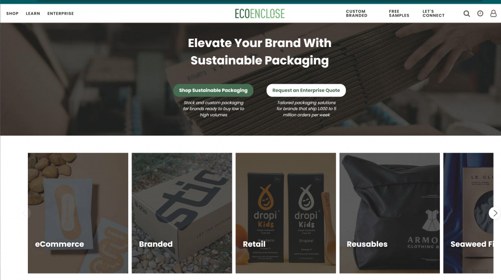 ecoenclose-website-screenshot